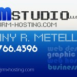 JRM Studio Business Card
