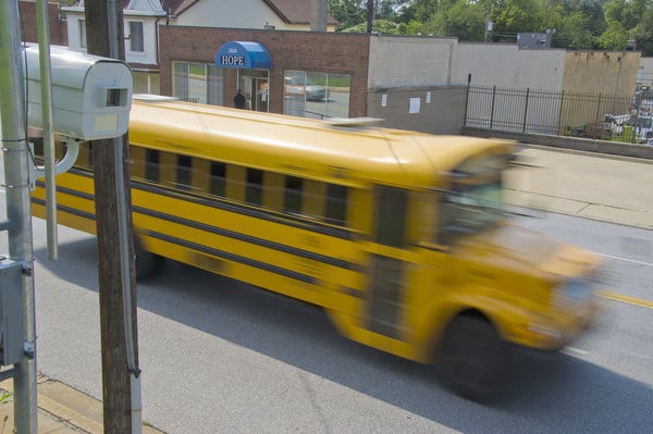 clarksville now school bus speeding