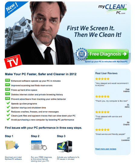 MyCleanPC-com Reviews